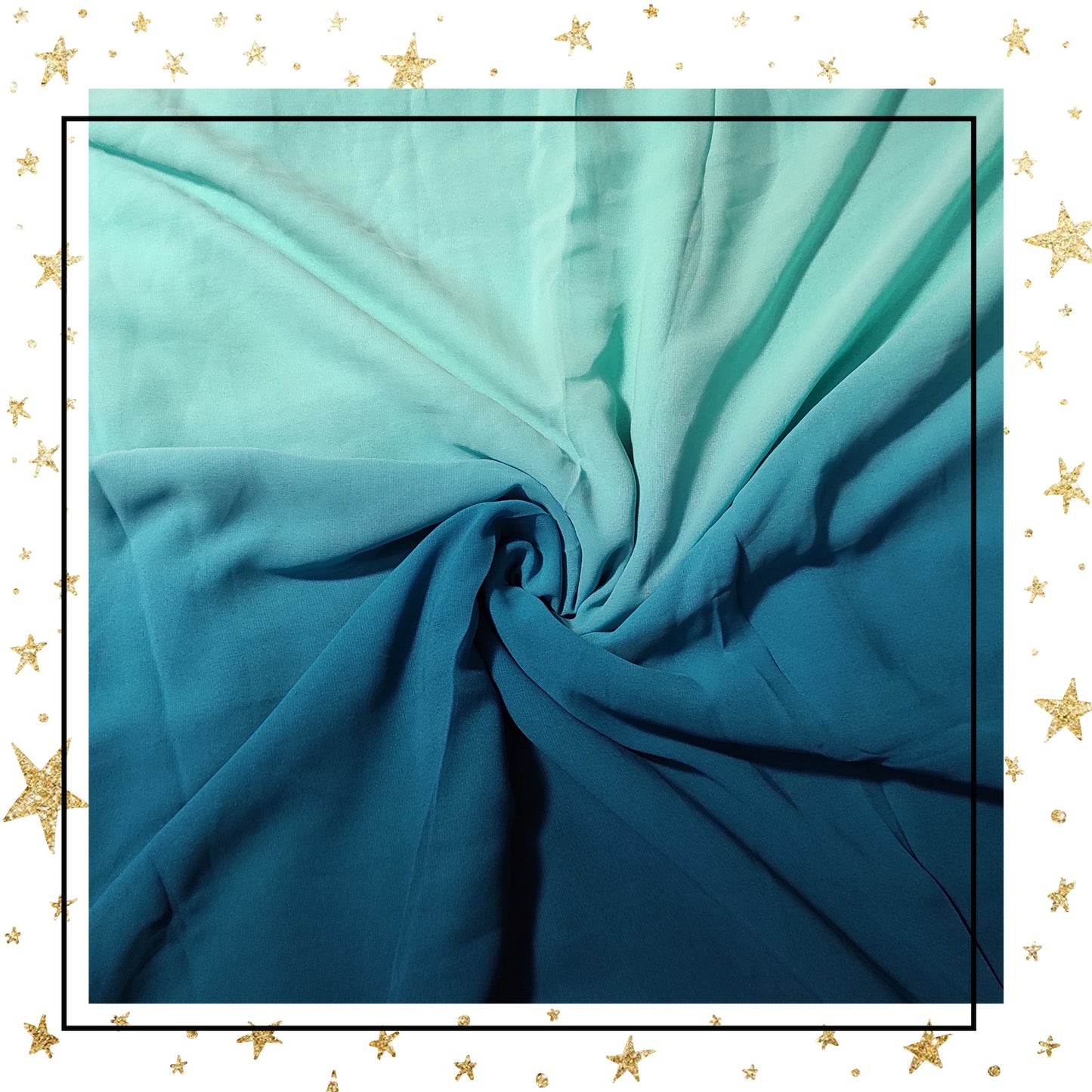 Beautiful Shaded Georgette Fabric (Price For 6 Meter)