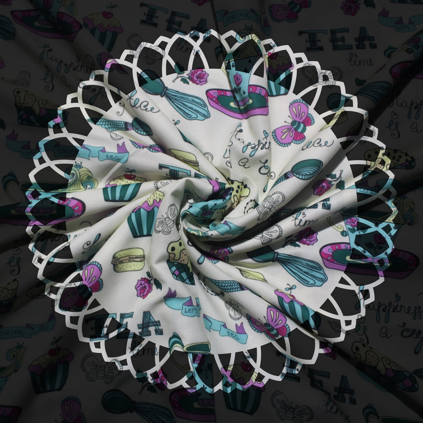 Heavy Rayon Digital Print (Fabric Width-56")