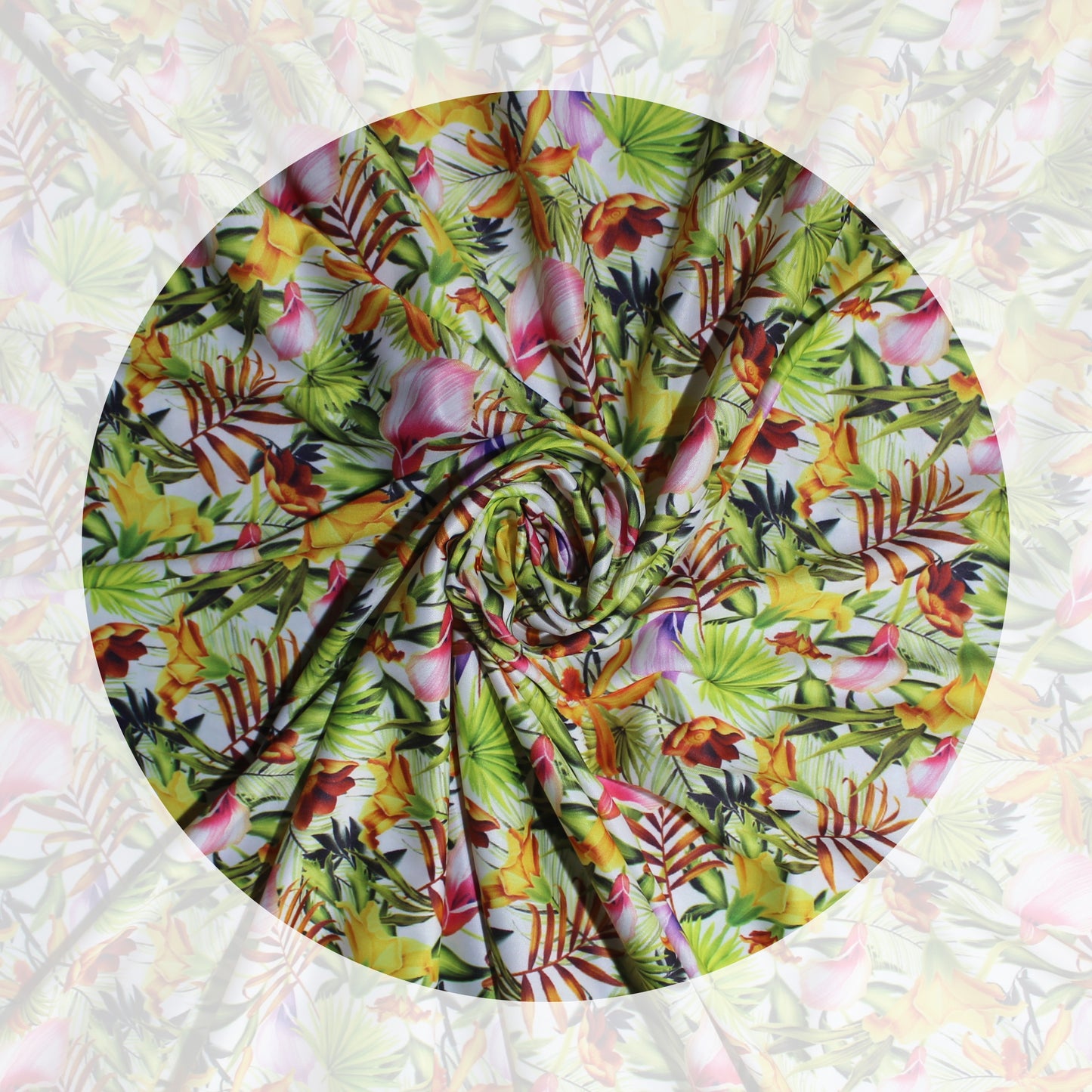 Digital Print On Knitting 2 Way Lycra (FW-58")