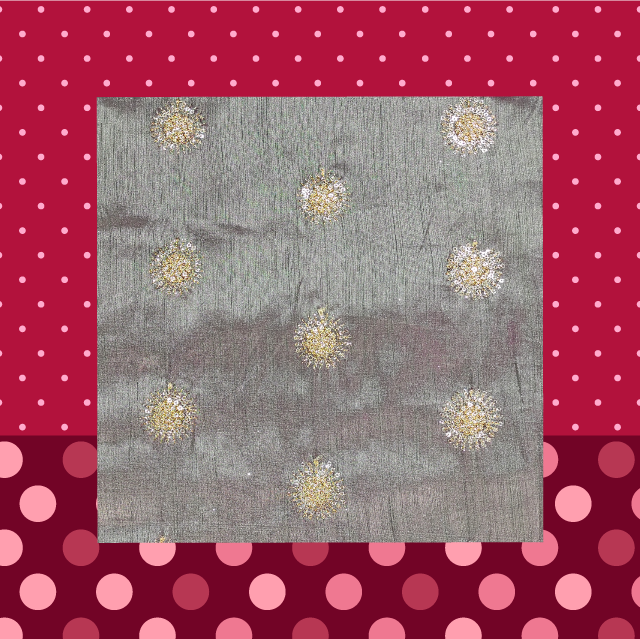 Zorba Sequence Embroidery Fabric