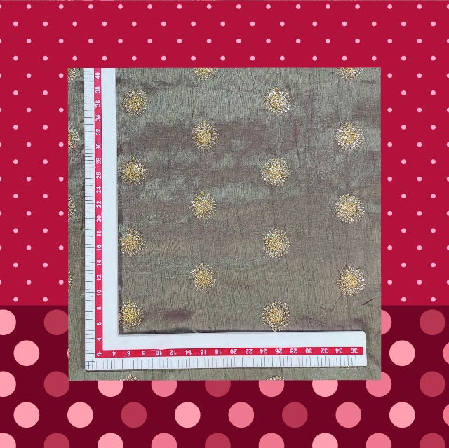 Zorba Sequence Embroidery Fabric