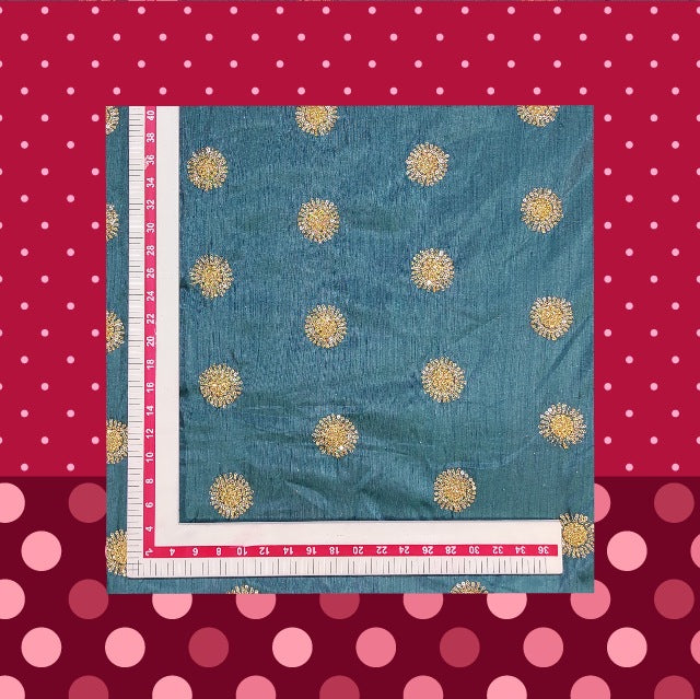 Zorba Sequence Embroidery Fabric