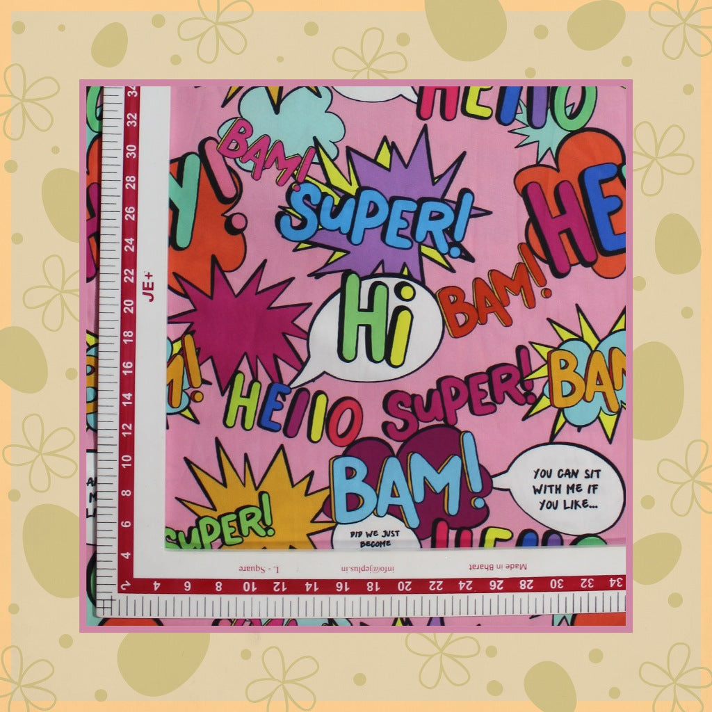Soft Modal Print (Fabric Width-58")