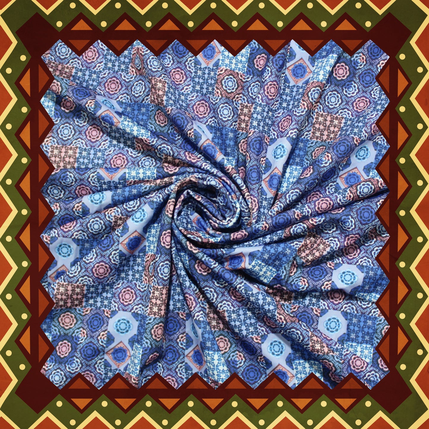 Digital Print On Knitting 4 Way Lycra (FW-60")