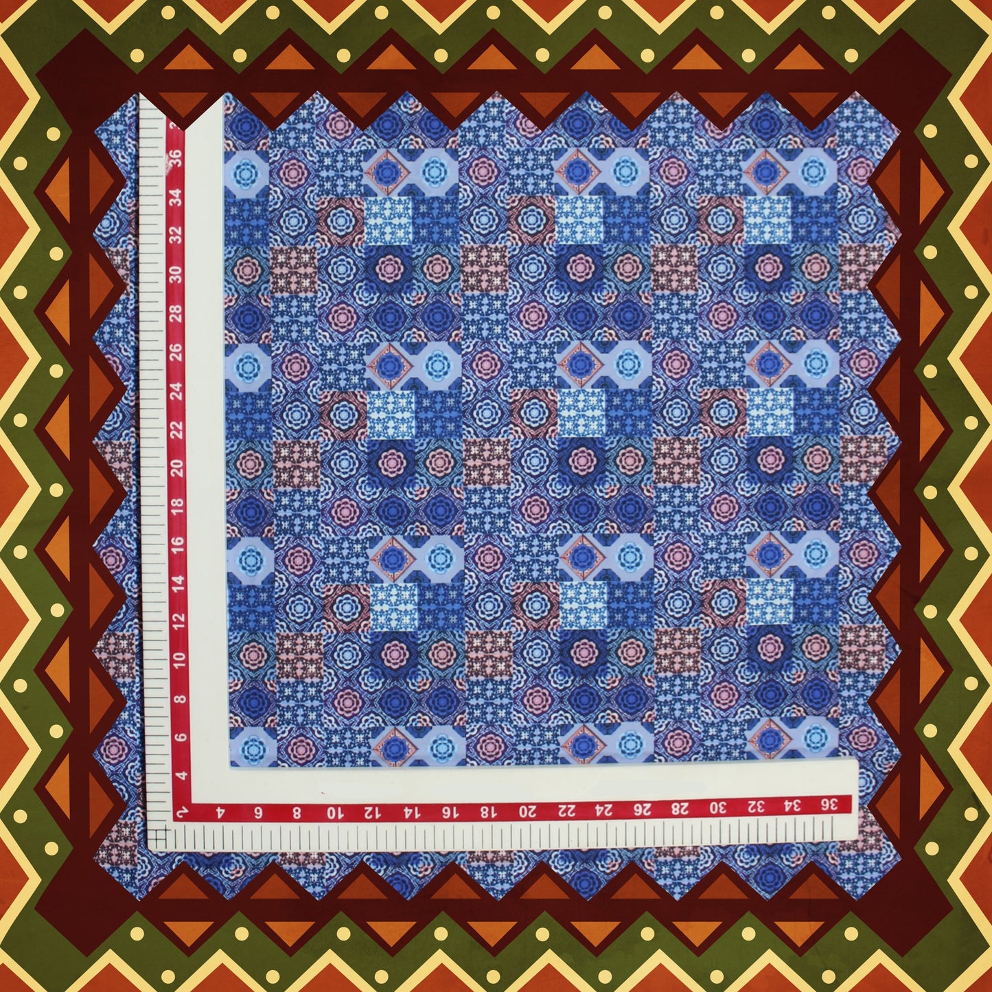 Digital Print On Knitting 4 Way Lycra (FW-60")