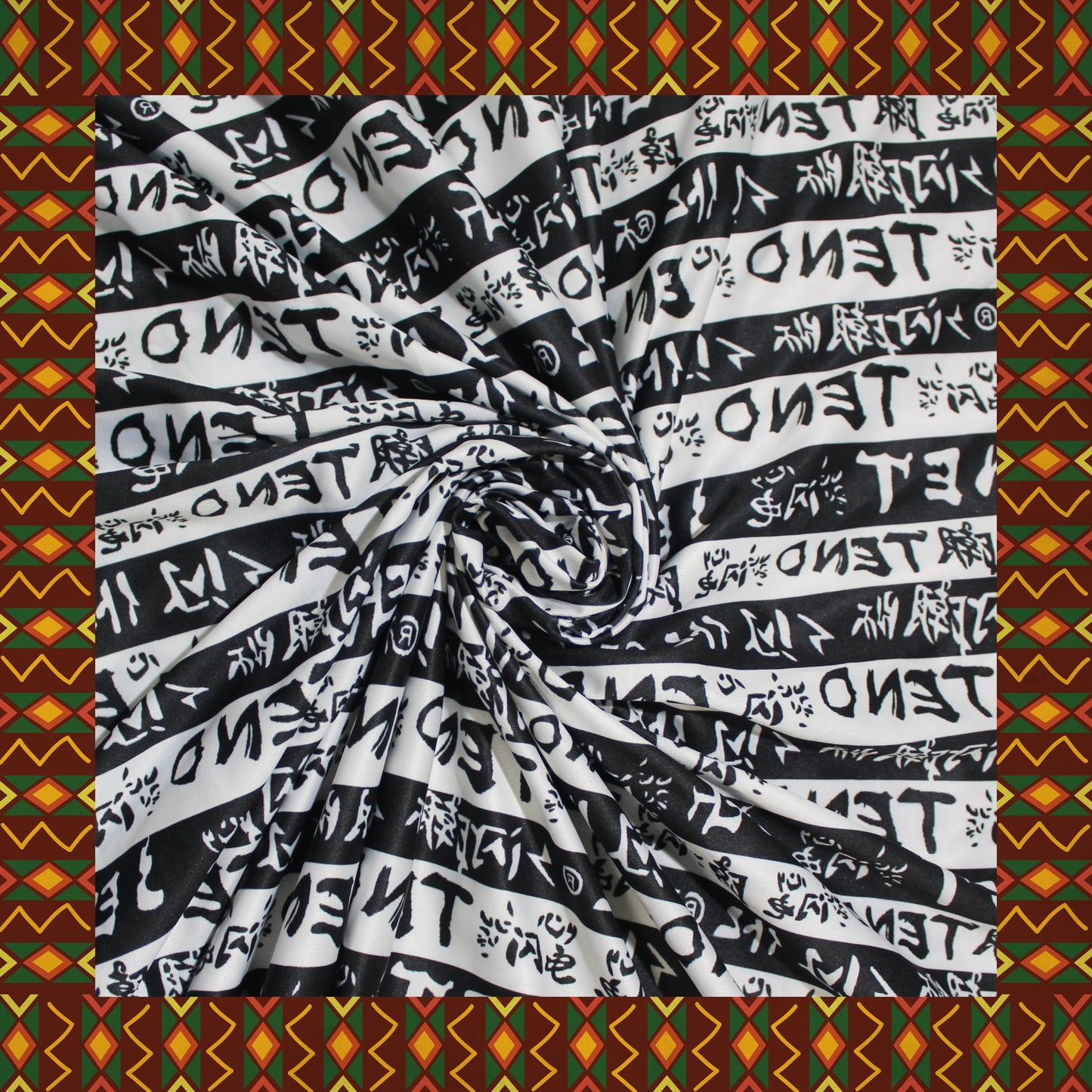 Digital Print On Knitting 2 Way Lycra (FW-58")