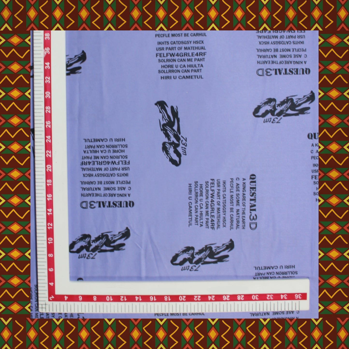 Digital Print On Knitting 2 Way Lycra (FW-58")