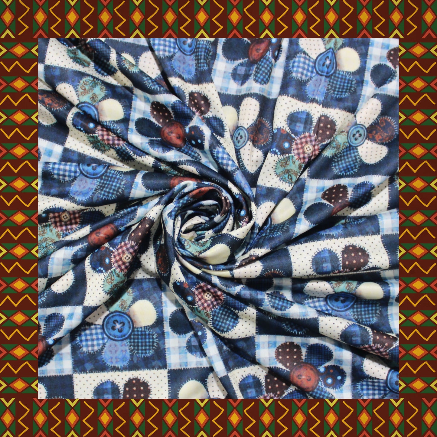 Digital Print On Knitting 2 Way Lycra (FW-58")