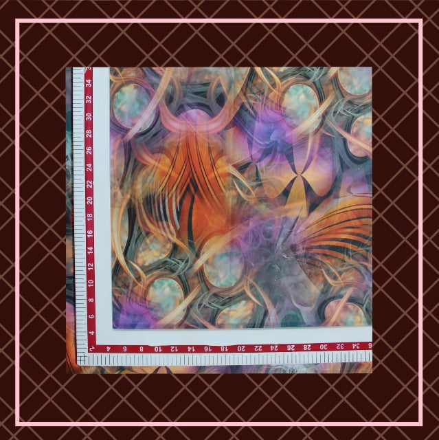 Digital Print On Knitting 2 Way Lycra (FW-58")