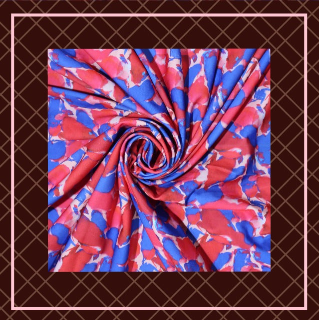 Digital Print On Knitting 4 Way Lycra (FW-60")