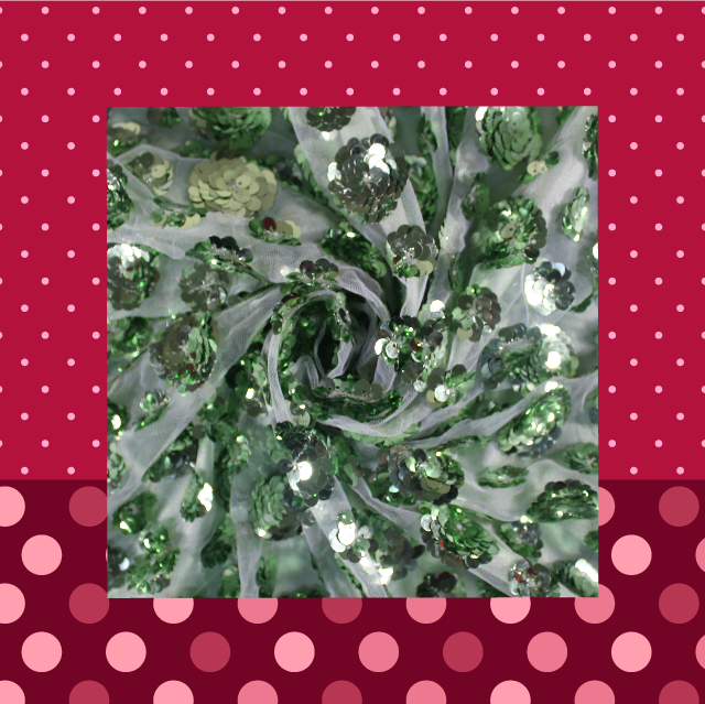 Heavy Sequence Flower Design On Net