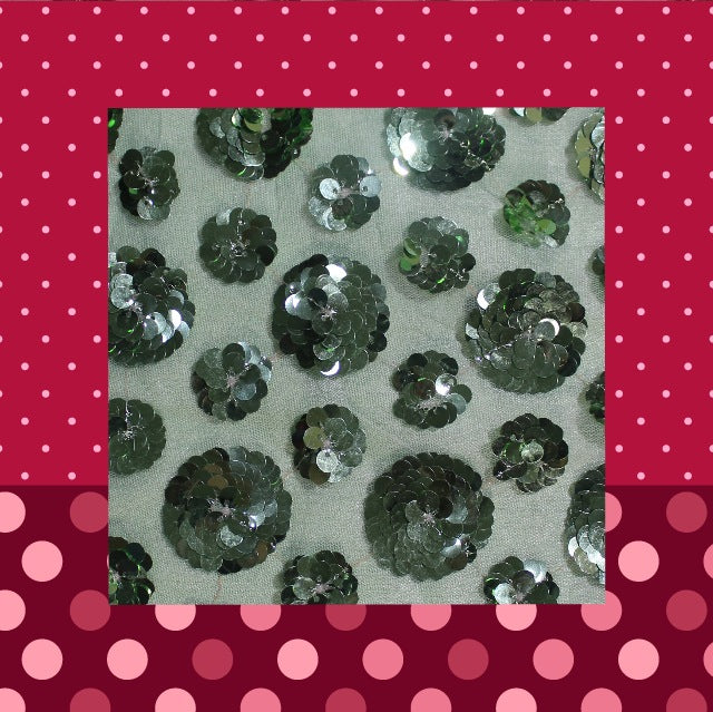 Heavy Sequence Flower Design On Net