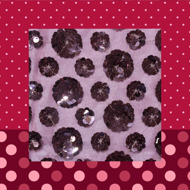 Heavy Sequence Flower Design On Net