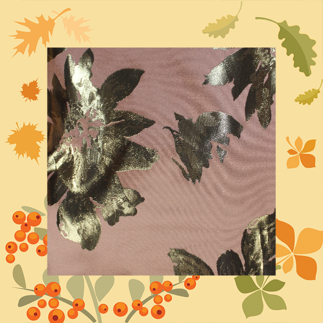 Heavy Zari Flower Broket