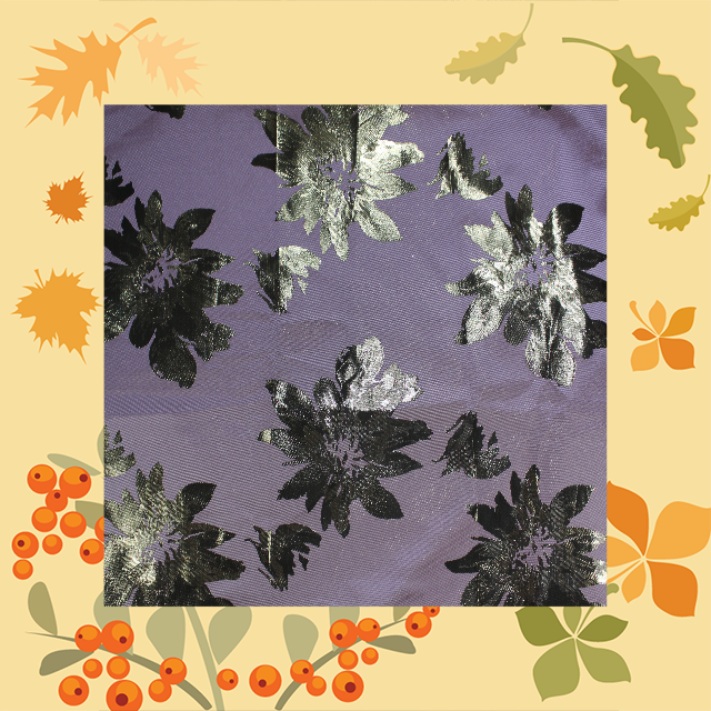 Heavy Zari Flower Broket