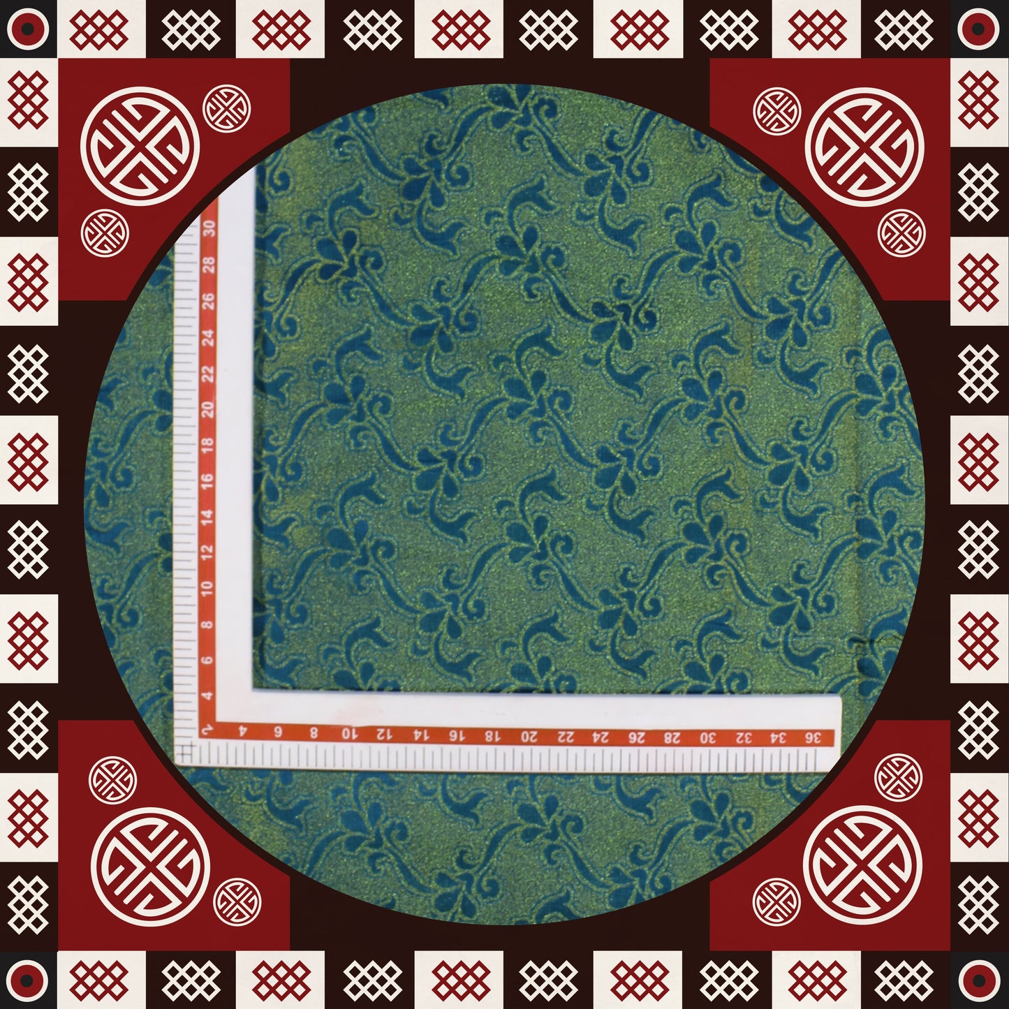 Golden Zari Banarasi Jaquard