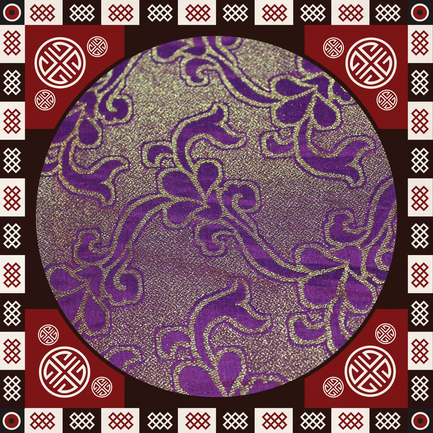 Golden Zari Banarasi Jaquard
