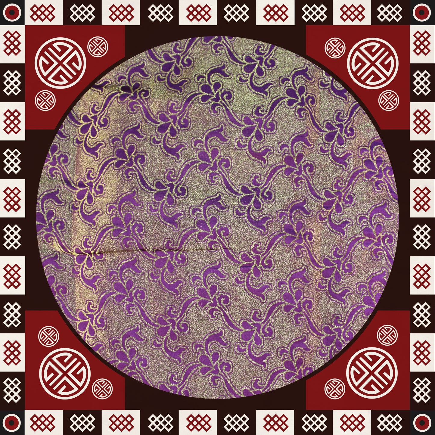 Golden Zari Banarasi Jaquard