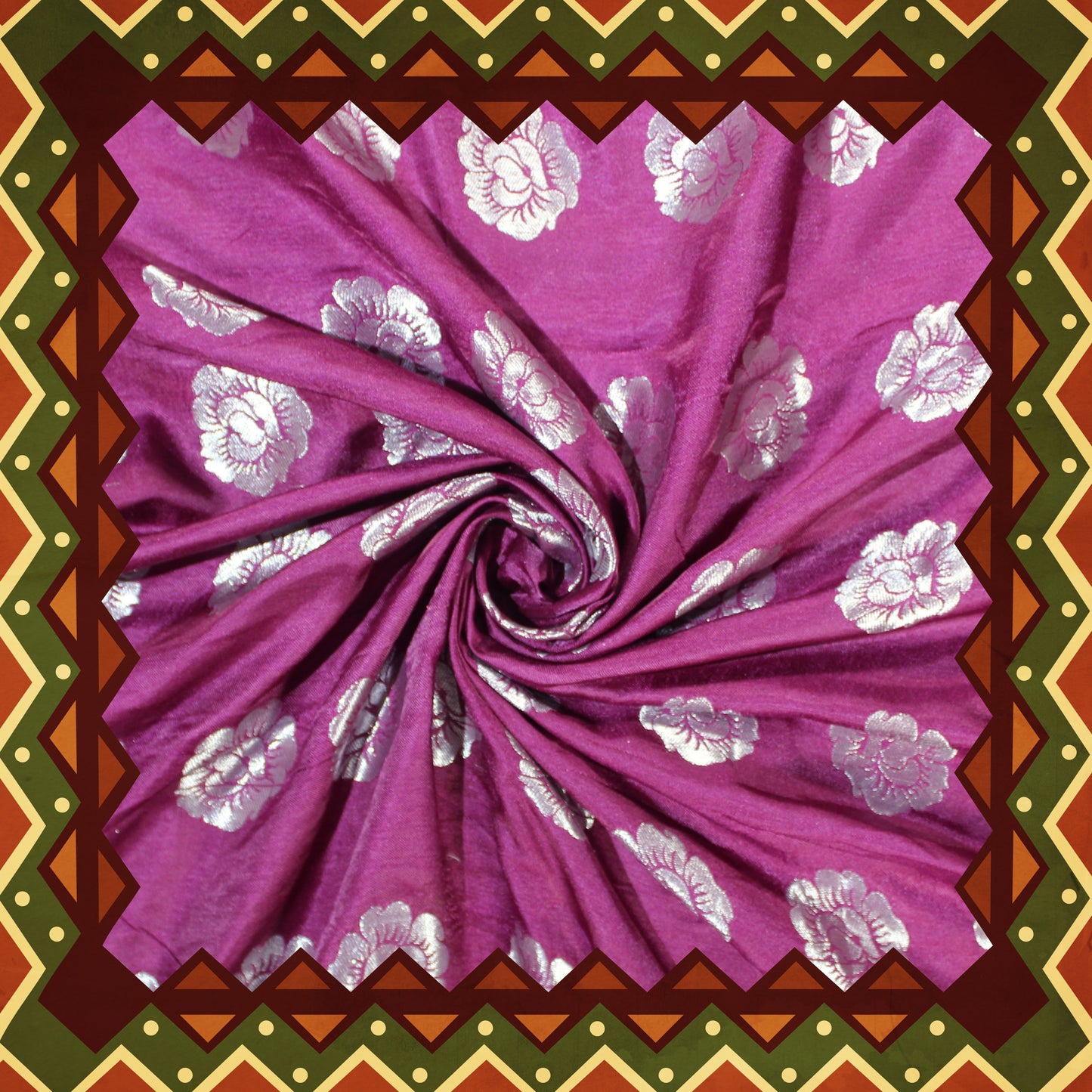 Satin Zari Jaquard
