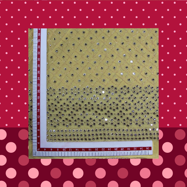 Sequence Zari Work Embroidery On Georgette