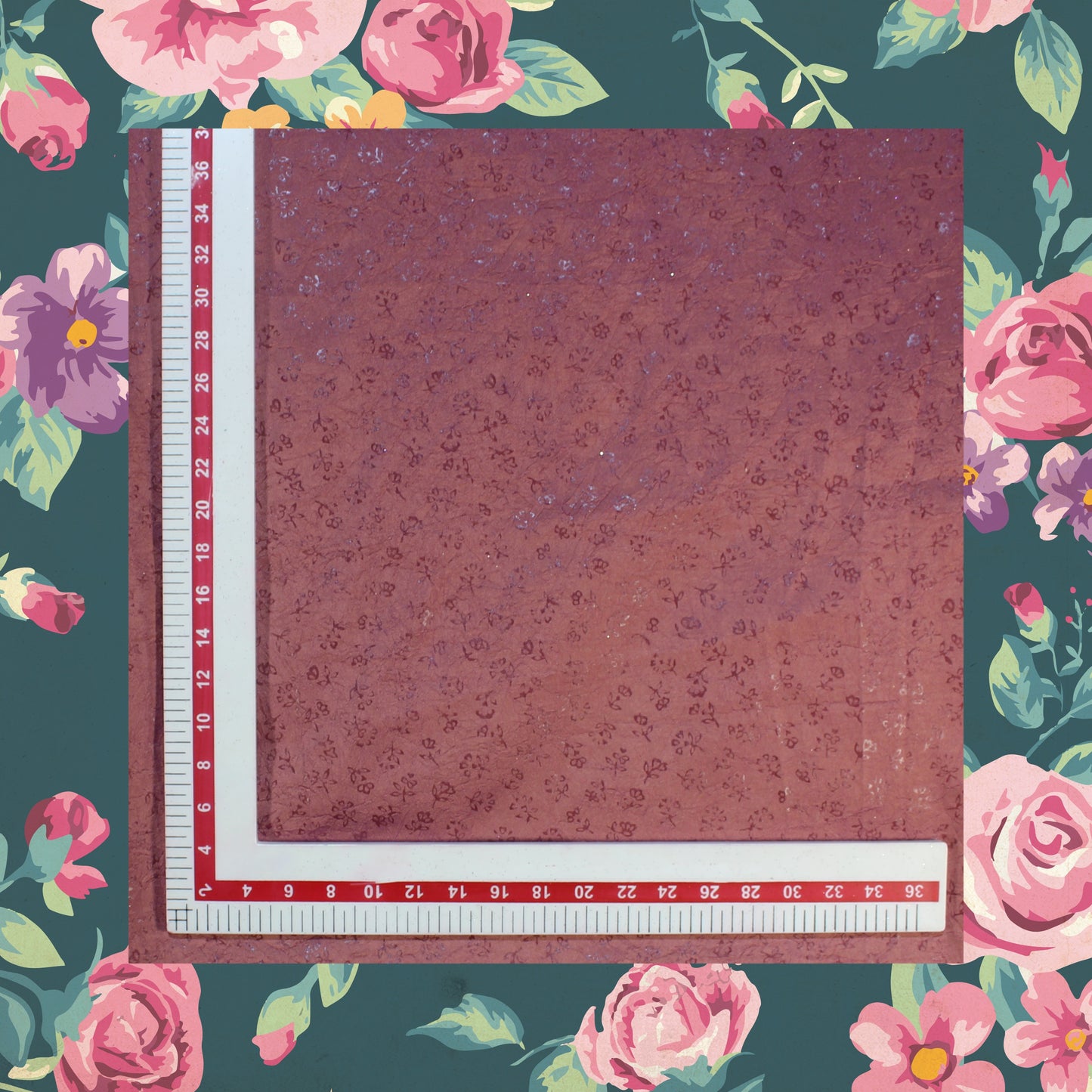 Emboss Print On Two Tone Tafetta (FW-56")