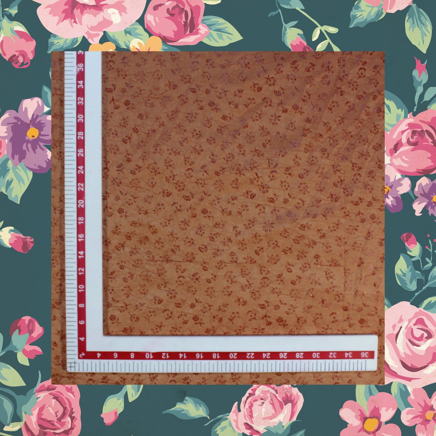 Emboss Print On Two Tone Tafetta (FW-56")