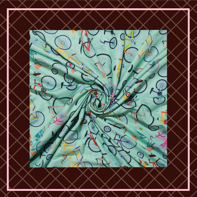 Heavy Rayon Digital Print (Fabric Width-56")