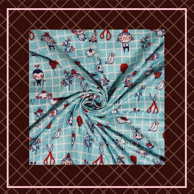 Heavy Rayon Digital Print (Fabric Width-56")