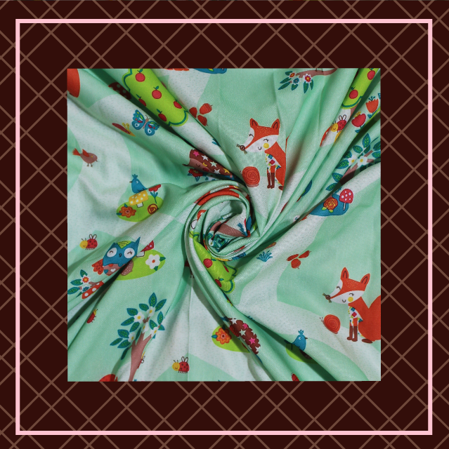 Heavy Rayon Digital Print (Fabric Width-56")