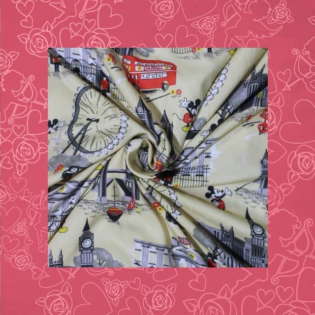 Heavy Rayon Digital Print (Fabric Width-56")