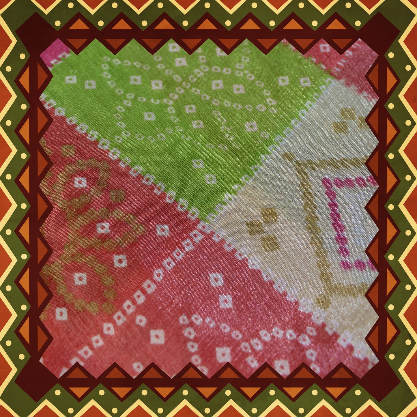 Japanese Chinnon Print Fabric (FW-44}