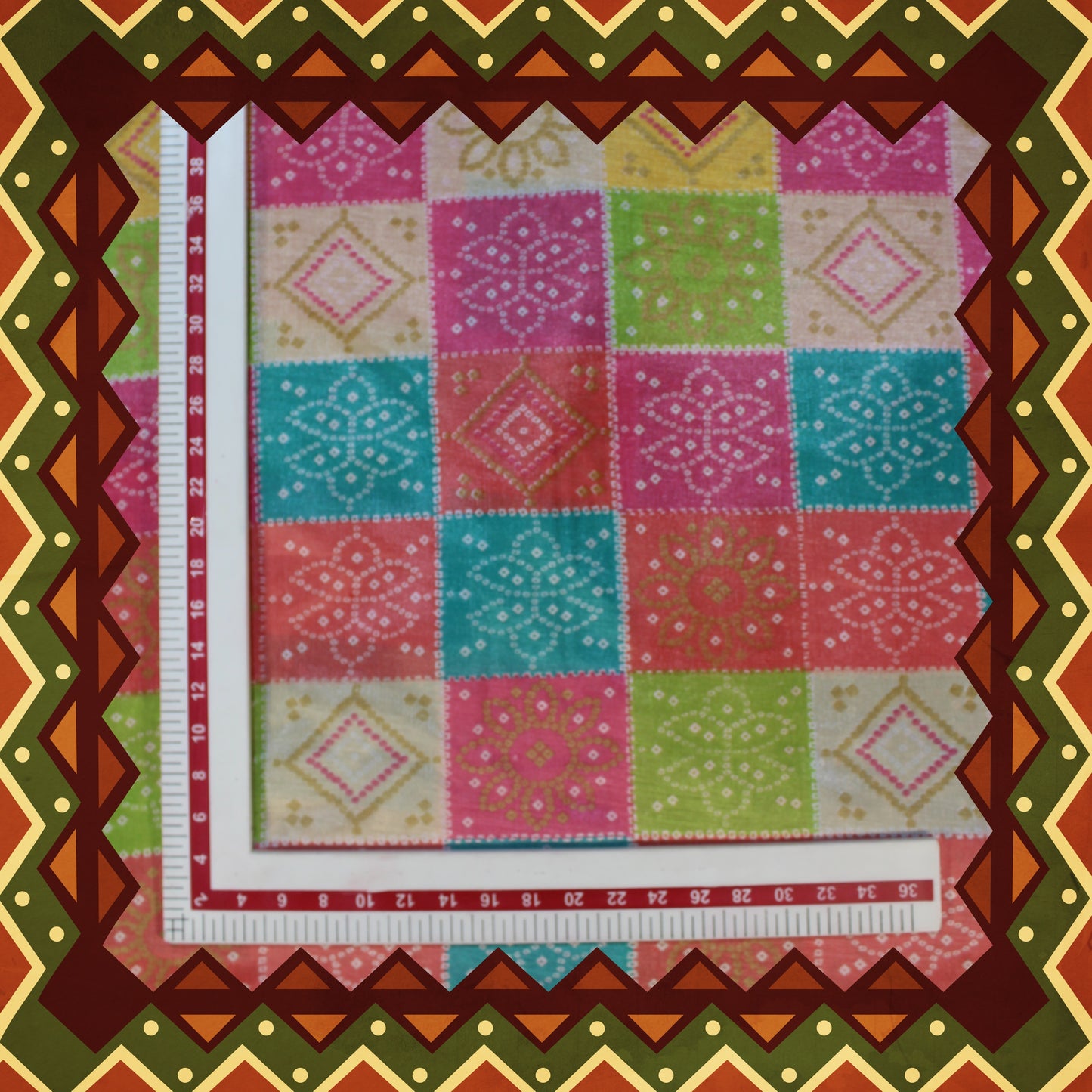 Japanese Chinnon Print Fabric (FW-44}
