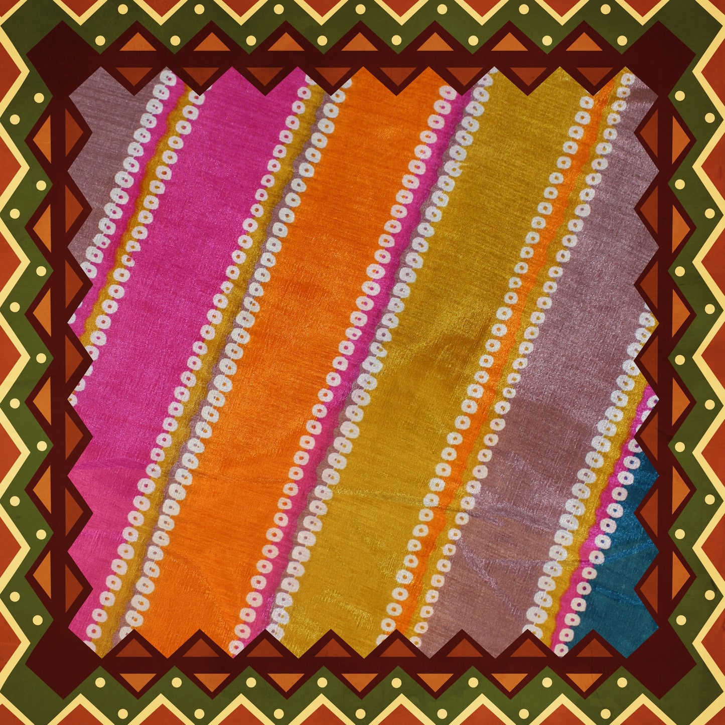 Japanese Chinnon Print Fabric (FW-44}