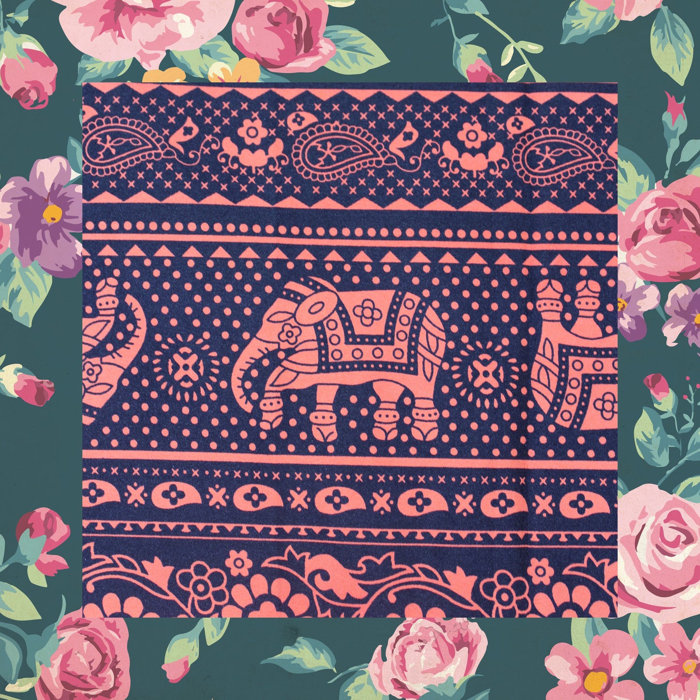 Crepe Printed Fabric (FW-44")
