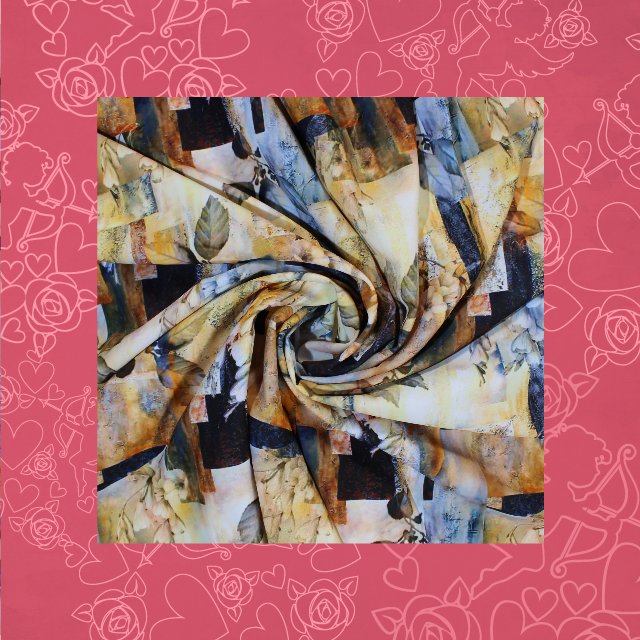 Premium Digital Printed Glider Fabric (price for 6 mtr)