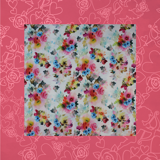 High Quality Digital Printed Glider Fabric (price for 6 mtr)