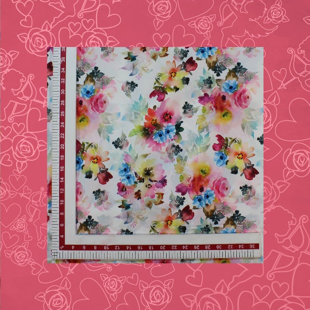High Quality Digital Printed Glider Fabric (price for 6 mtr)
