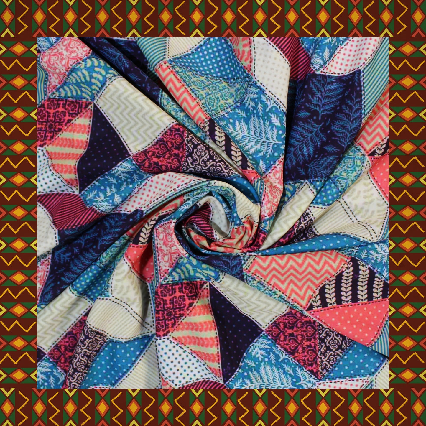 Beautiful Digital Printed Glider Fabric (price for 6 mtr)