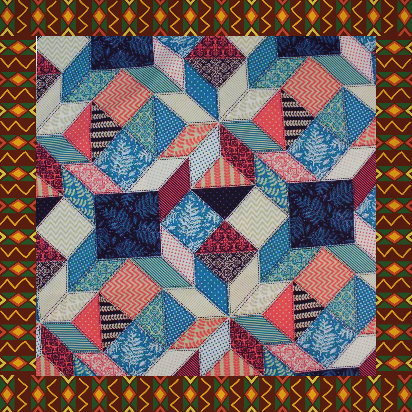 Beautiful Digital Printed Glider Fabric (price for 6 mtr)