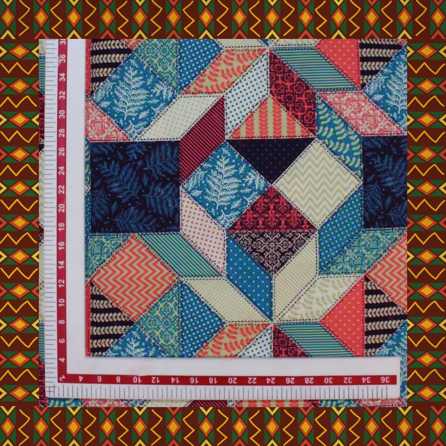Beautiful Digital Printed Glider Fabric (price for 6 mtr)