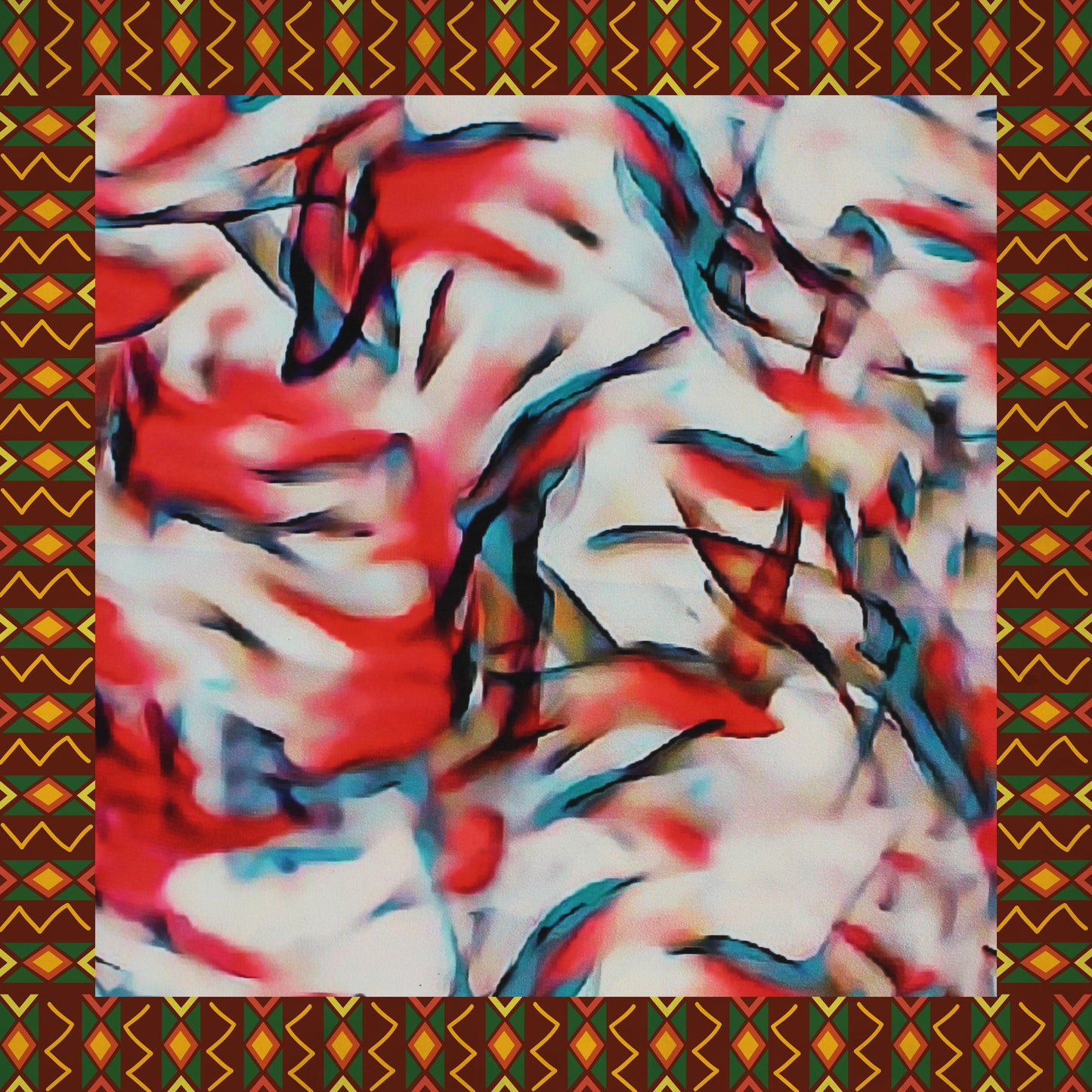 High Quality Digital Printed Glider Fabric (price for 6 mtr)
