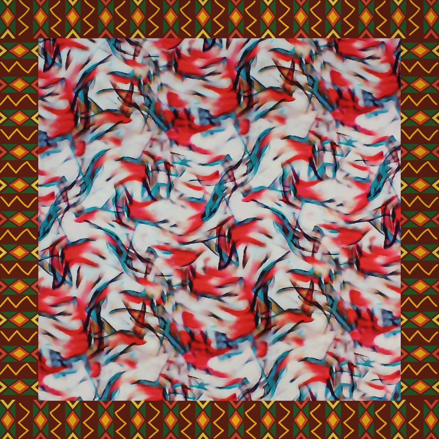 High Quality Digital Printed Glider Fabric (price for 6 mtr)