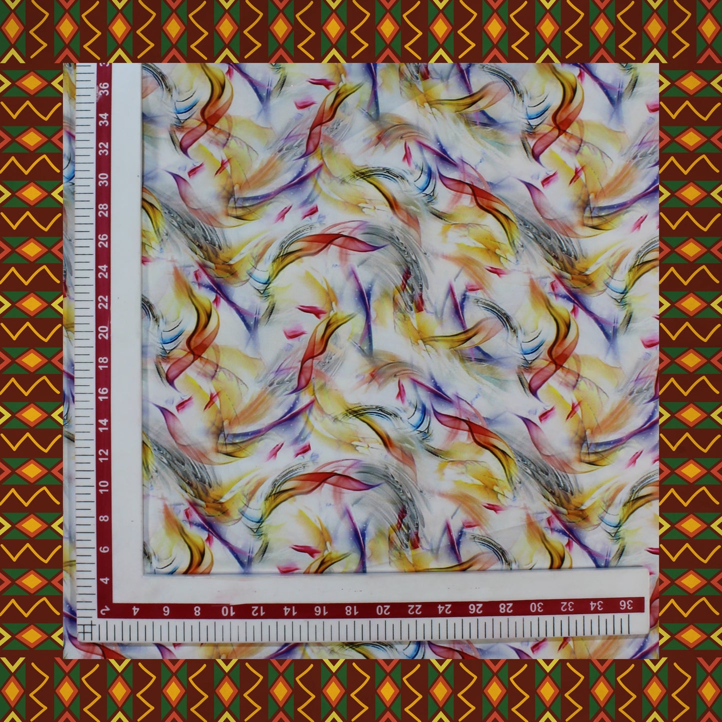 Premium Quality Digital Printed Glider Fabric (price for 6 mtr)