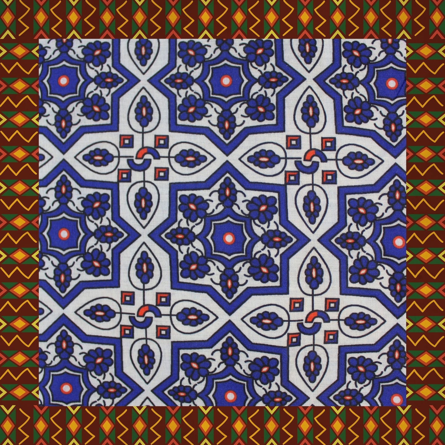 Mulmul Cotton Digital Printed Fabric (FW-44")