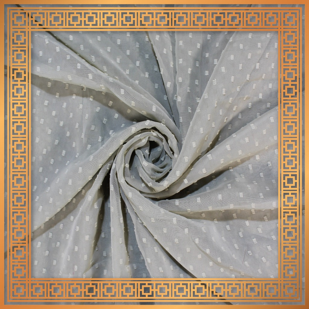 Beautiful Georgette butti Fabric (price for 6 meter)