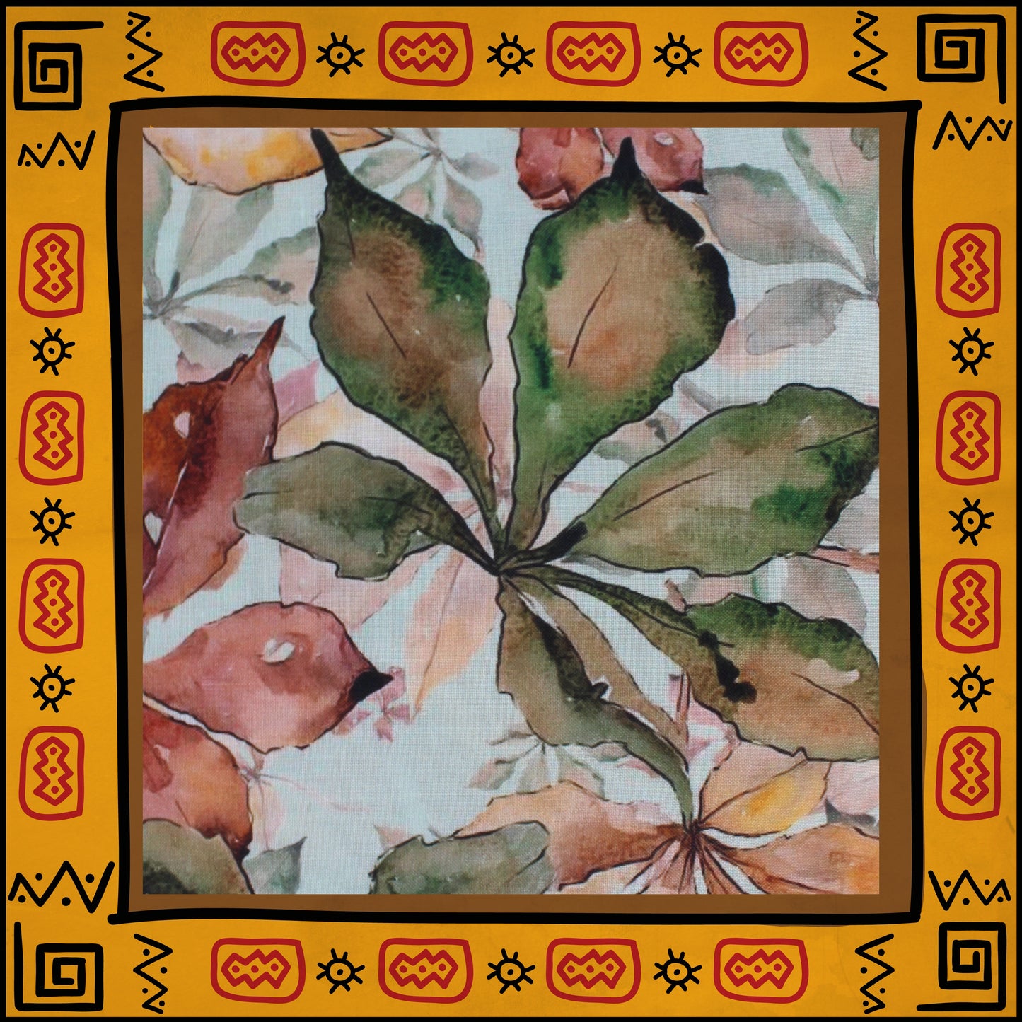 Mulmul Cotton Digital Printed Fabric (FW-44")
