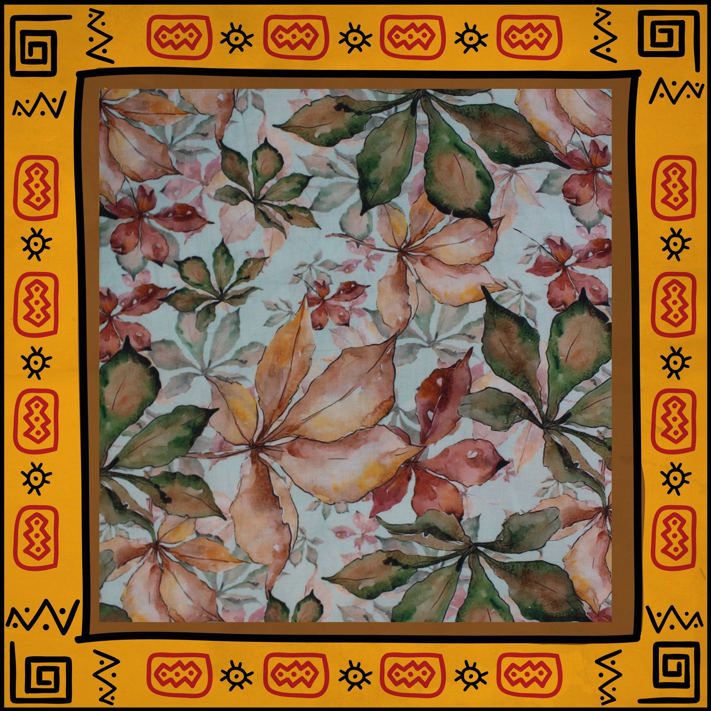 Mulmul Cotton Digital Printed Fabric (FW-44")