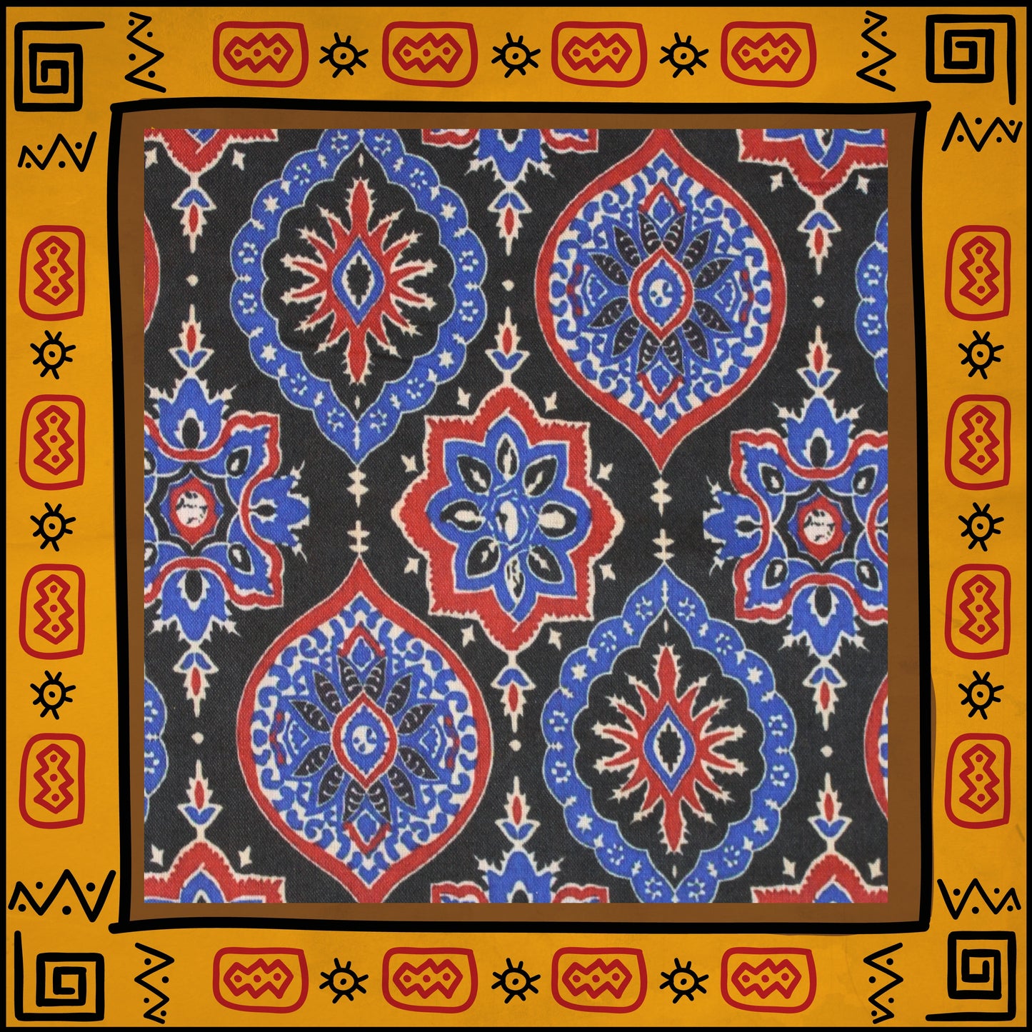 Mulmul Cotton Digital Printed Fabric (FW-44")