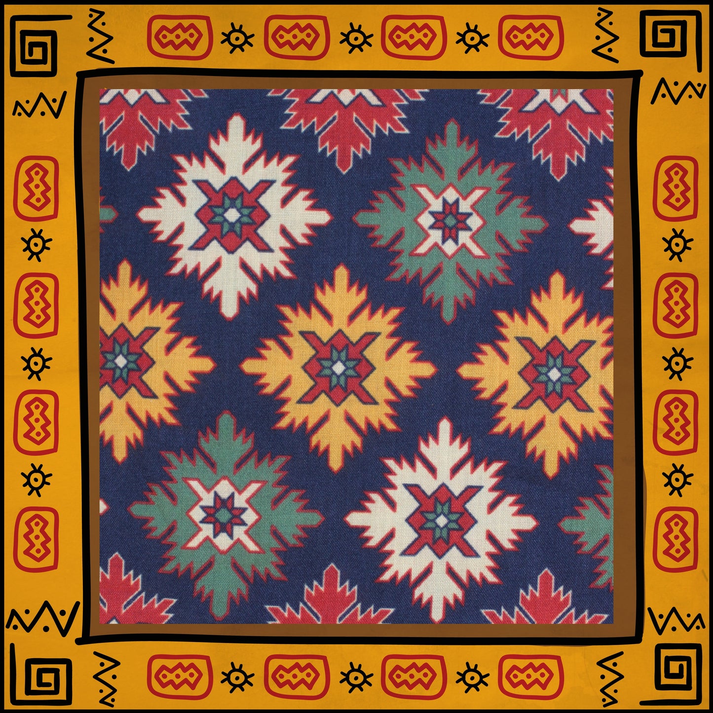Mulmul Cotton Digital Printed Fabric (FW-44")
