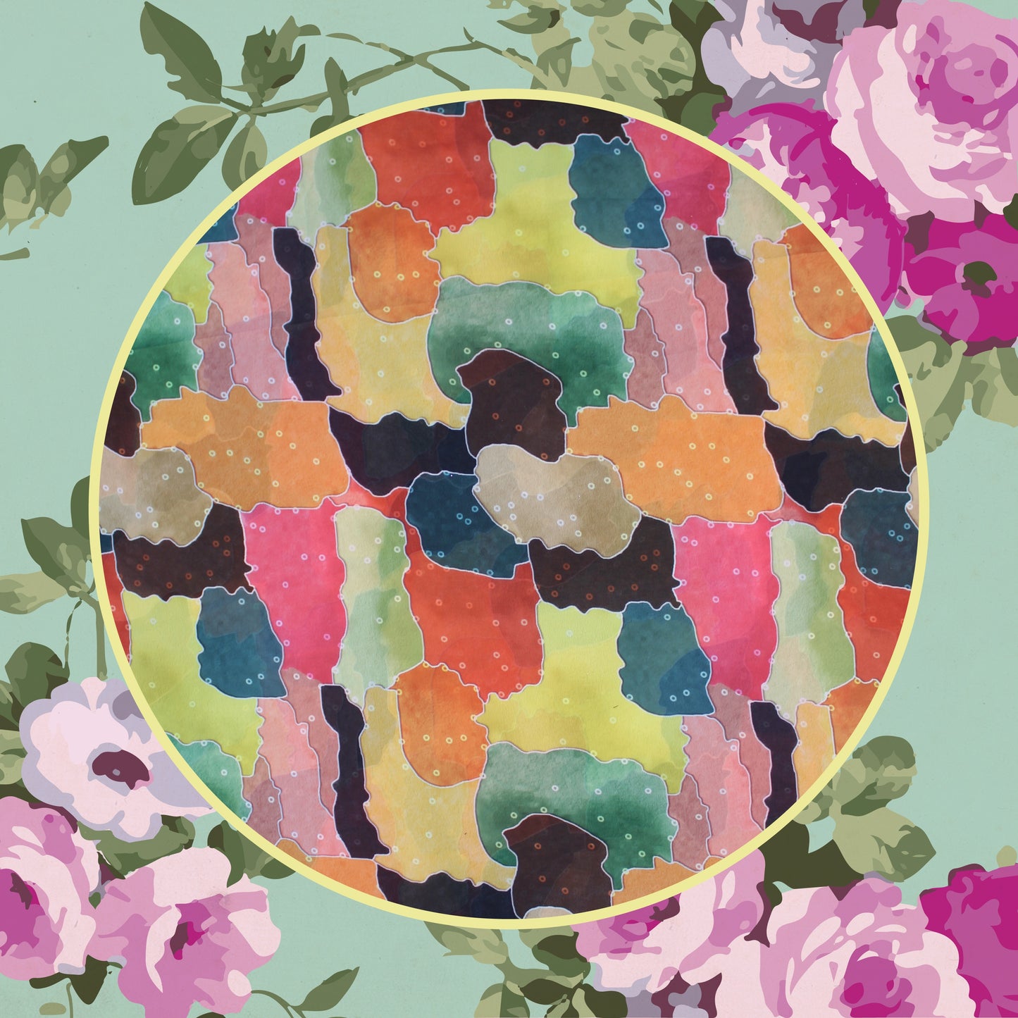 Italian Georgette Print Fabric (FW-58")